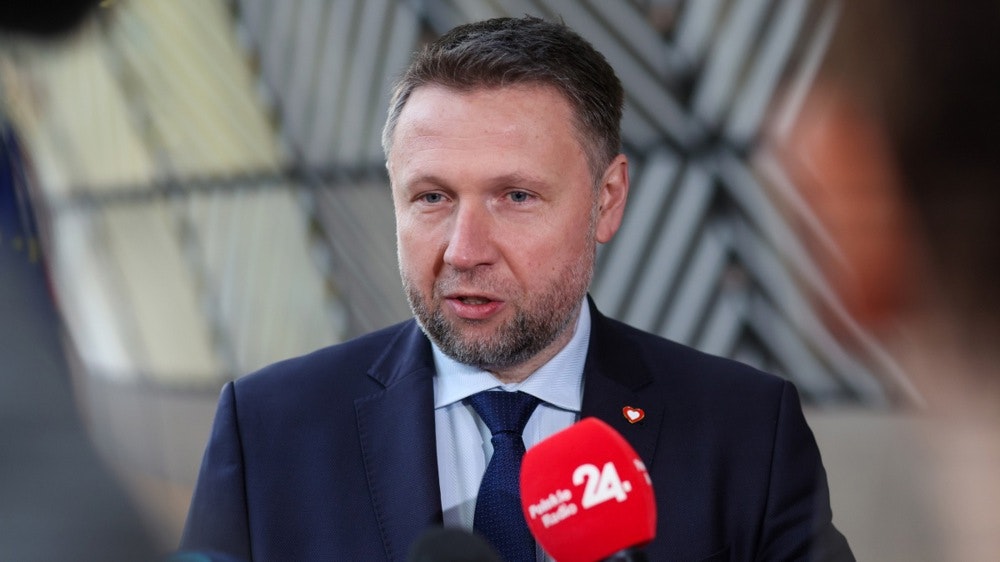 Poland’s interior minister denies ‘being drunk’ at speech